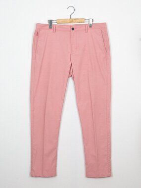 Tommy Bahama Pink Performance Golf Pants Travel Chino 36x32
